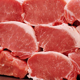 FRESH CHILLED BEEF AND PORK